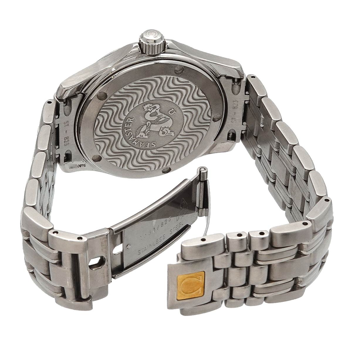 Seamaster 120 2571 20 Date Quartz White Dial Mens Watch