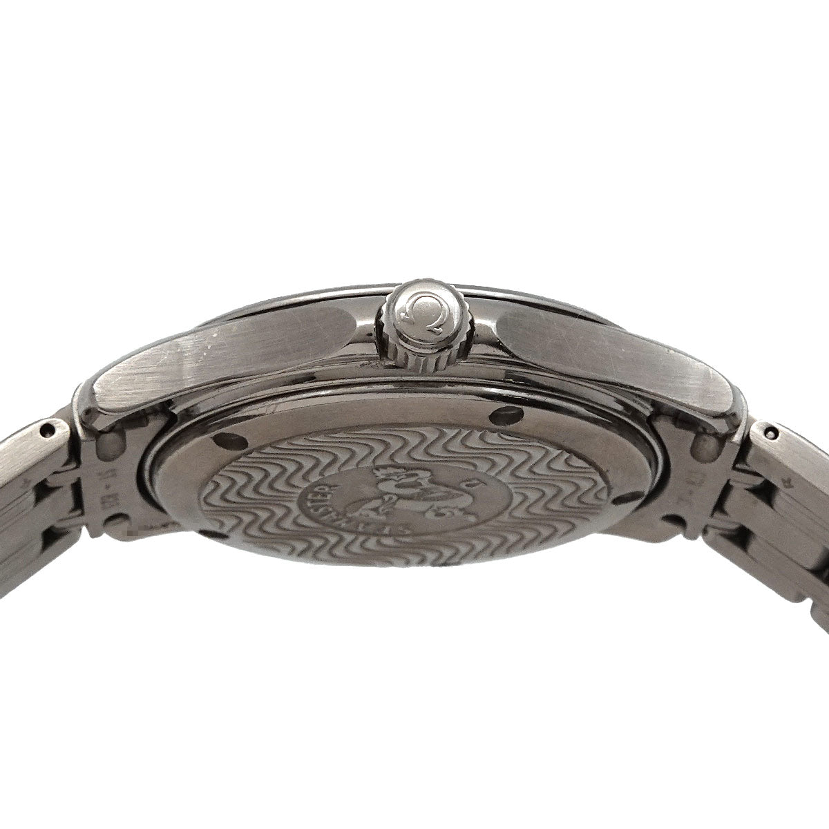 Seamaster 120 2571 20 Date Quartz White Dial Mens Watch