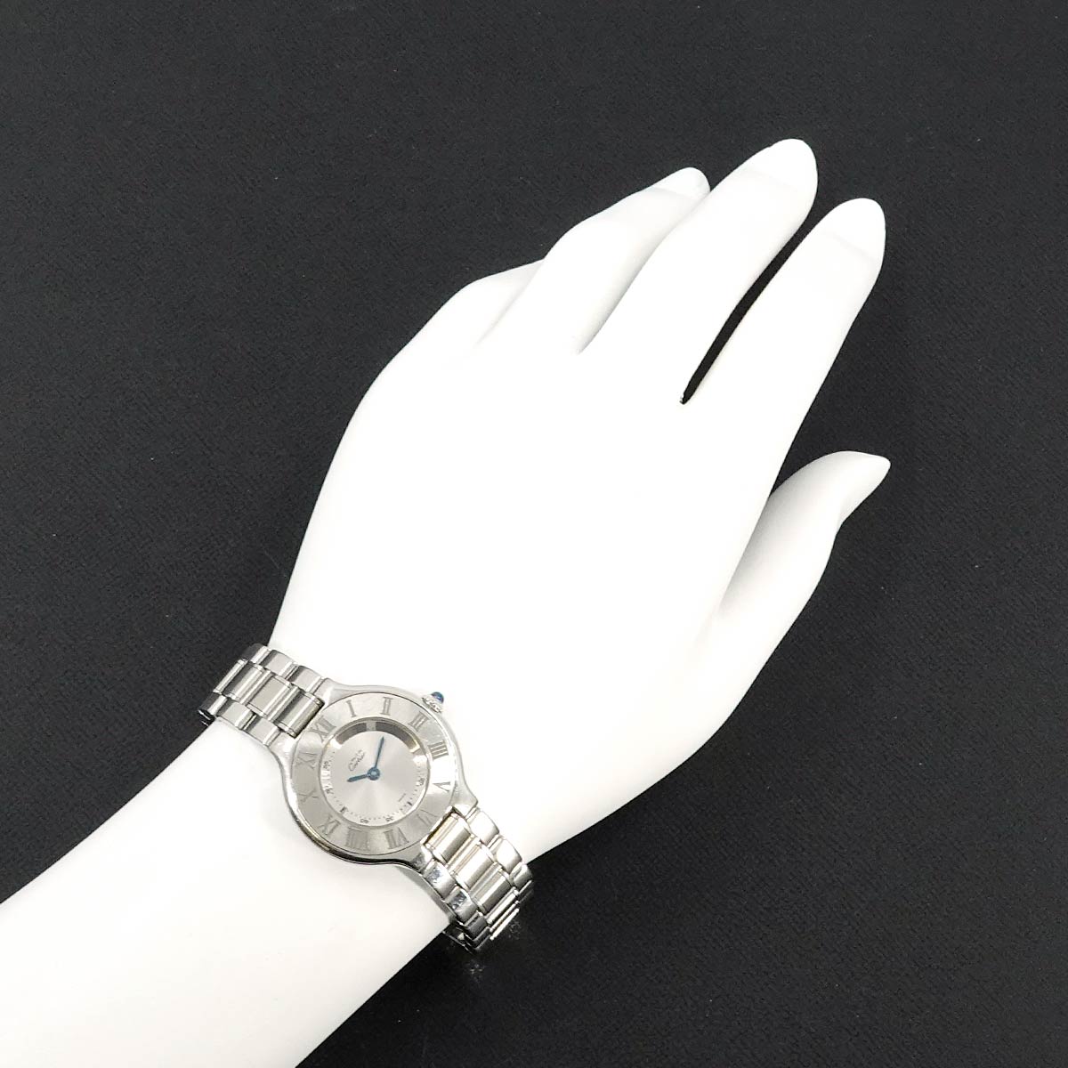 Must 21 W10109T2 Quartz Silver Dial Ladies Watch
