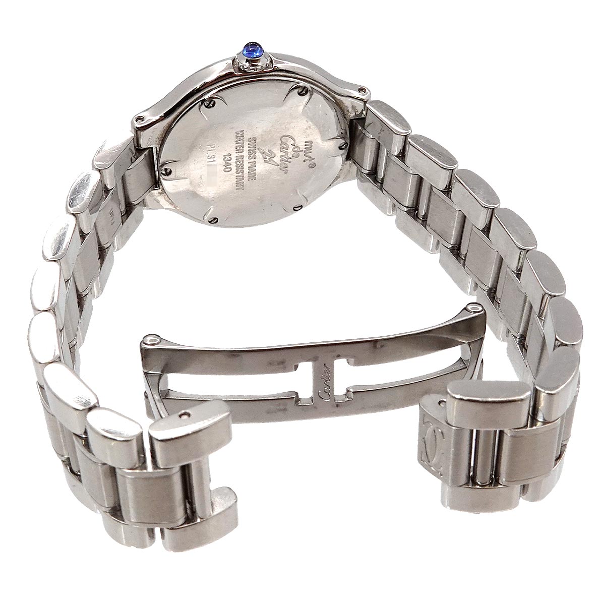 Must 21 W10109T2 Quartz Silver Dial Ladies Watch