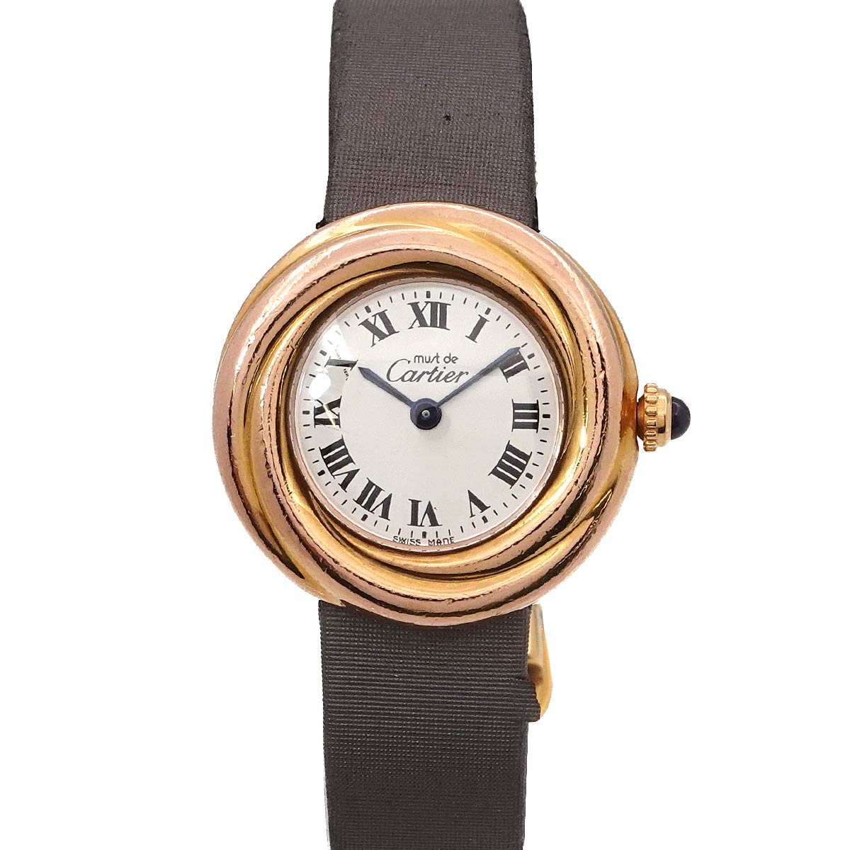 Must Trinity Vermeil W1015045 Quartz Silver Dial Ladies