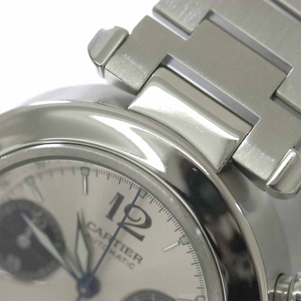 Pasha C Chronograph W31048M7 Automatic Silver Dial Boys Watch