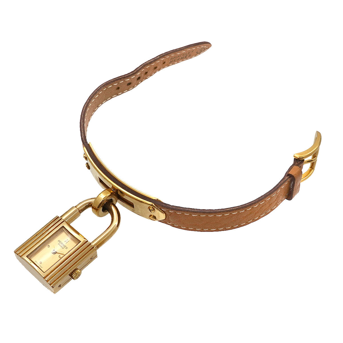 Kelly Watches Quartz Gold Dial Vintage Cadena Ladies Watch