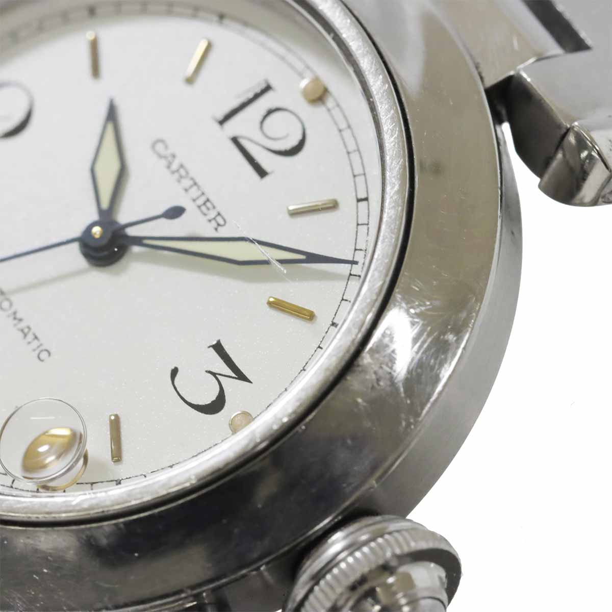 Pasha C W31015M7 Date Automatic White Dial Boys Wrist Watch