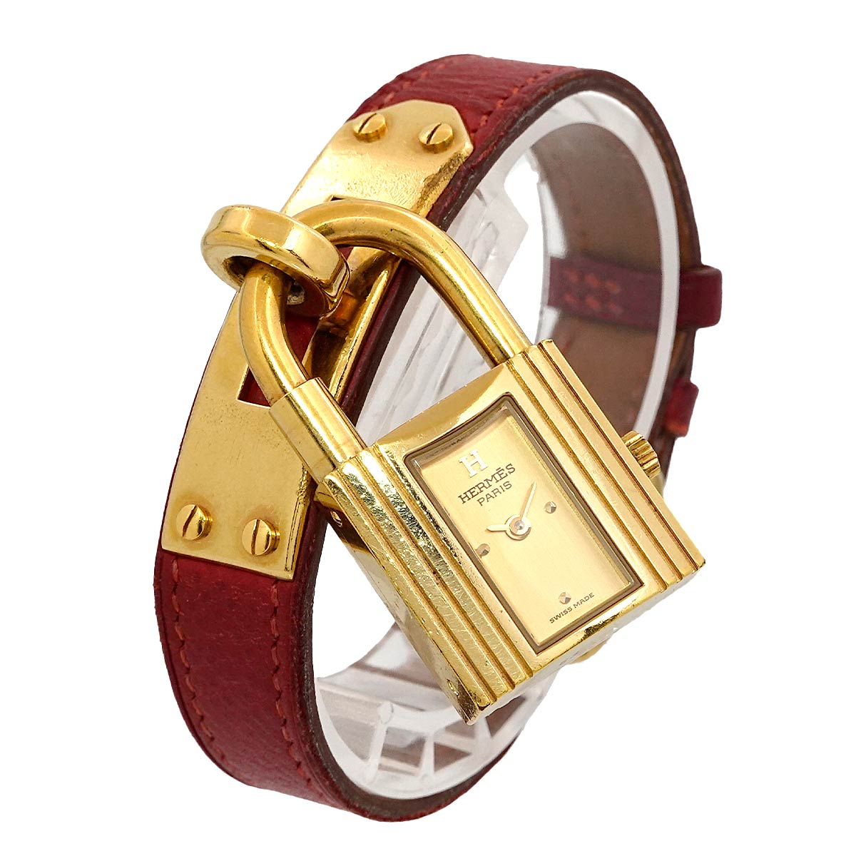 Kelly Watch Vintage Quartz Gold Dial Ladies Watch