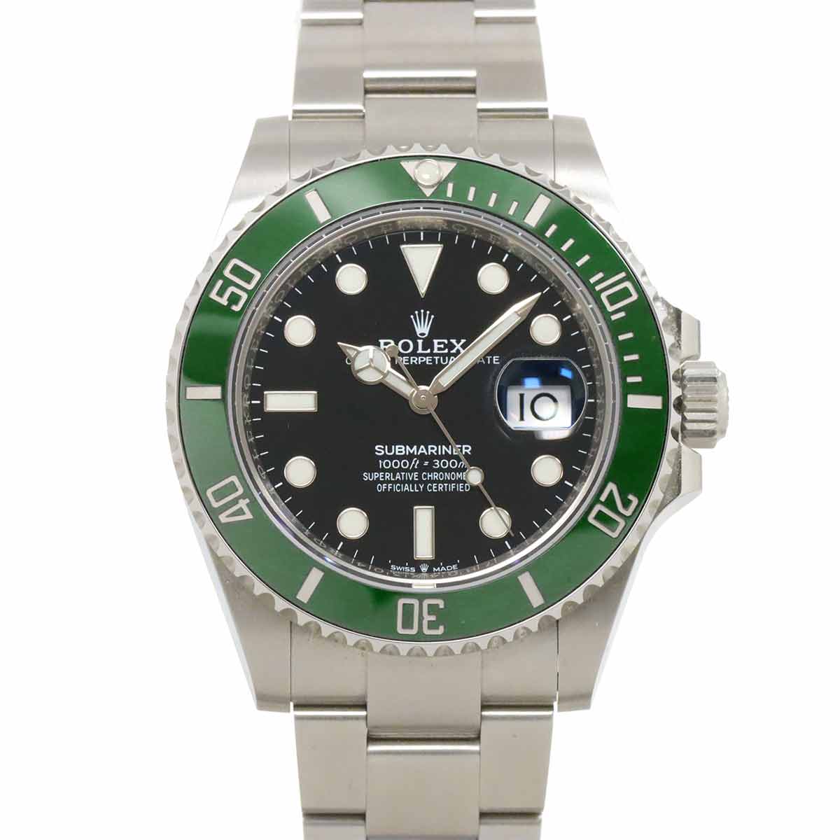 Submariner Date 126610LV Serial Random Green Bezel Dial Mens