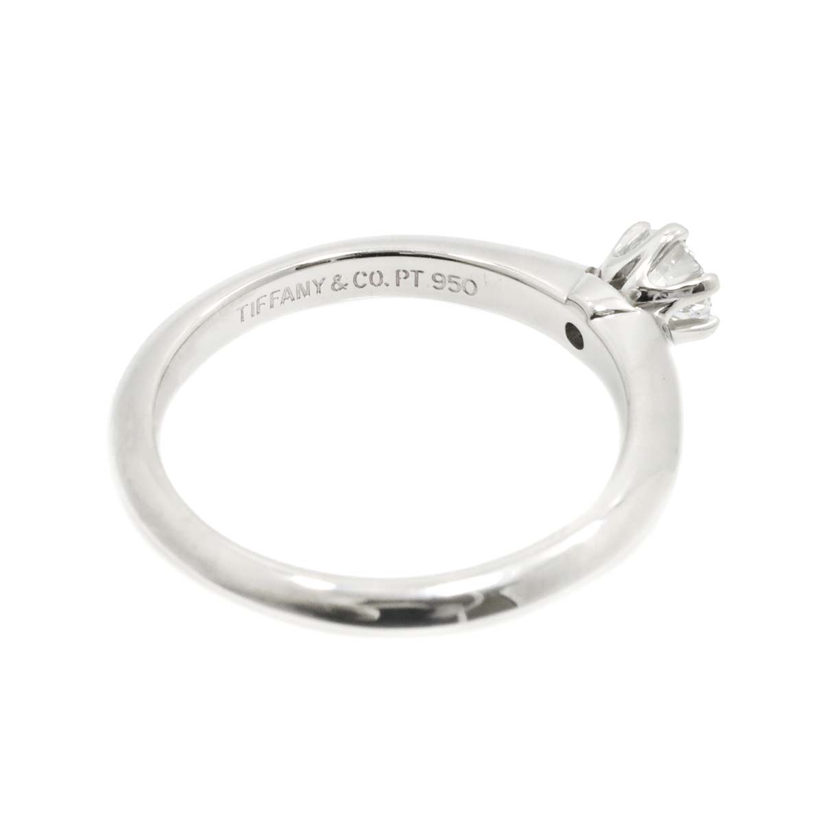 Diamond 0.18ct Ring Platinum Size4.5(US)