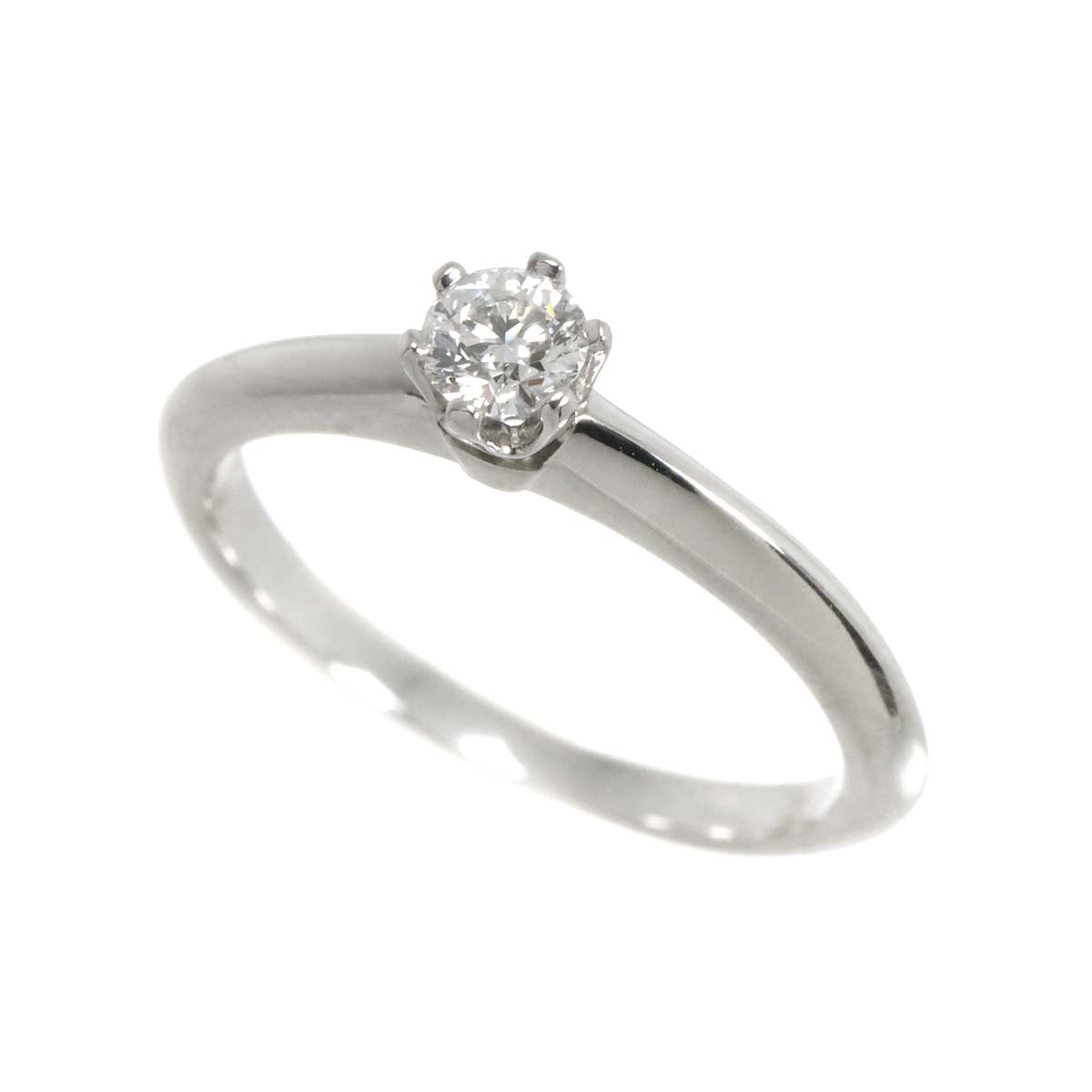 Diamond 0.18ct Ring Platinum Size4.5(US)