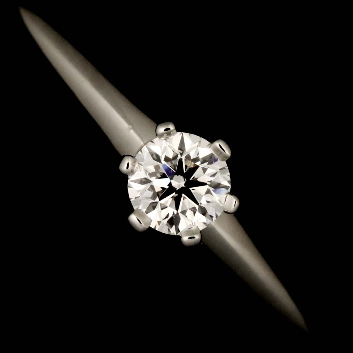 Diamond 0.18ct Ring Platinum Size4.5(US)
