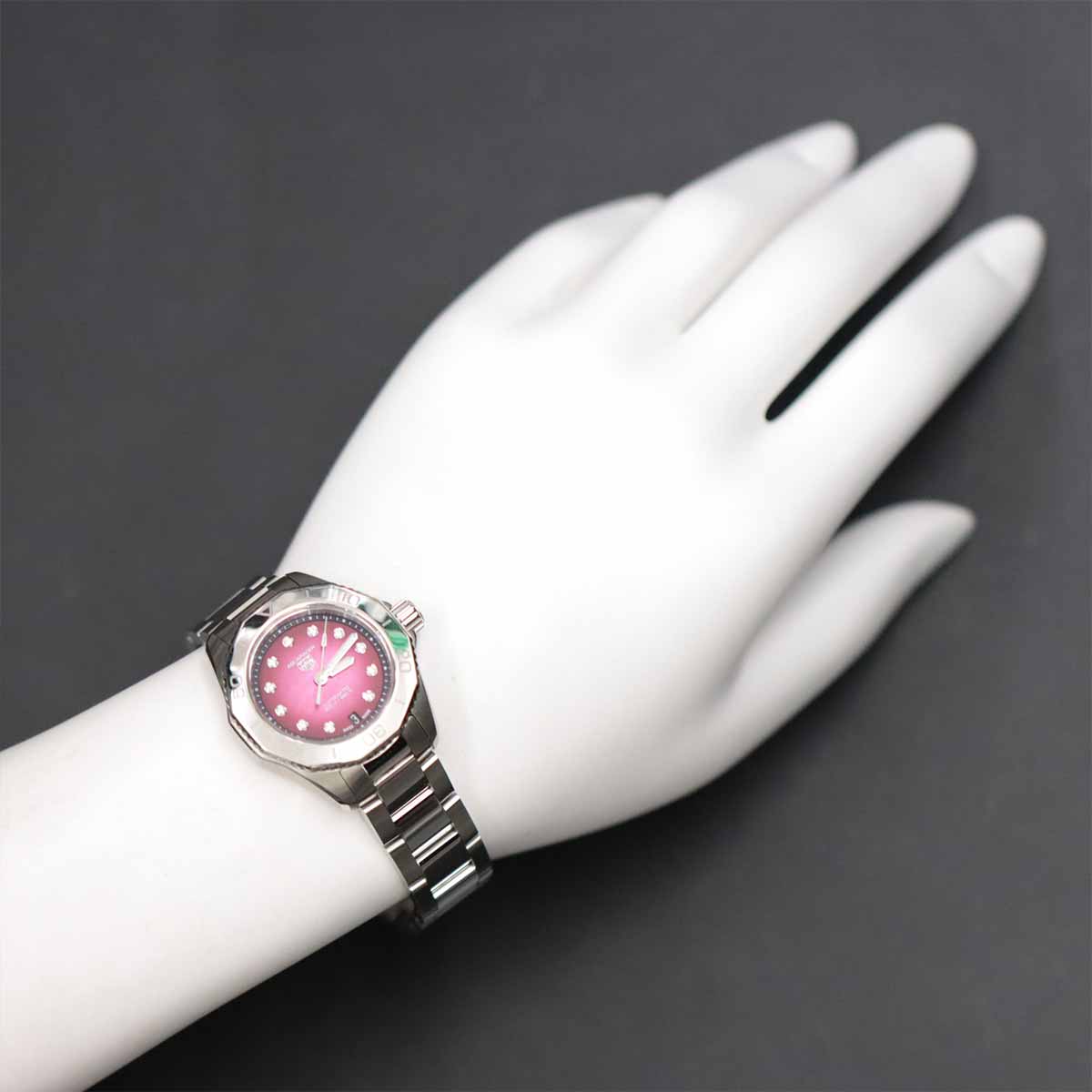 Aquaracer WBP2414 11P Diamond Automatic Date Rubyled