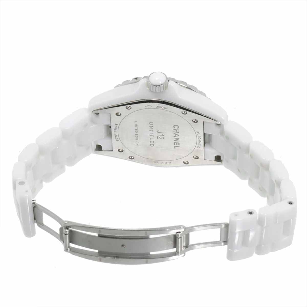 CHANEL J12 Untitled 38mm H5582 Limited Automatic White Dial Mens