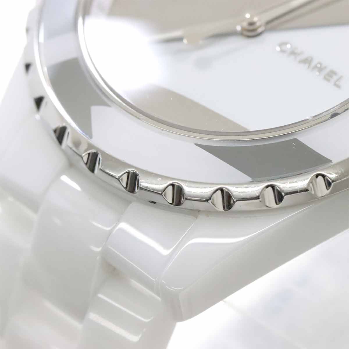 CHANEL J12 Untitled 38mm H5582 Limited Automatic White Dial Mens