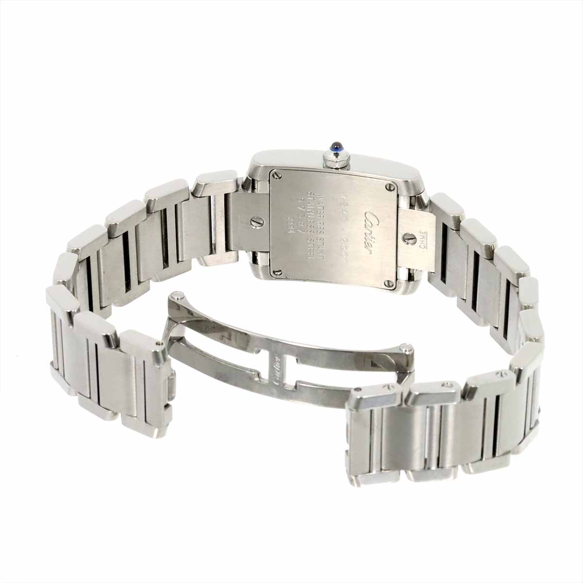 Tank Francaise SM W51008Q3 Quartz Silver Dial Ladies Watch