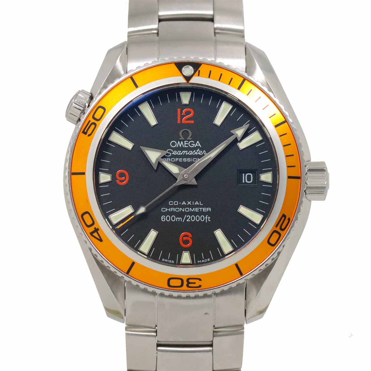 Seamaster Planet Ocean 600M 2209 50 Automatic Black Dial Mens