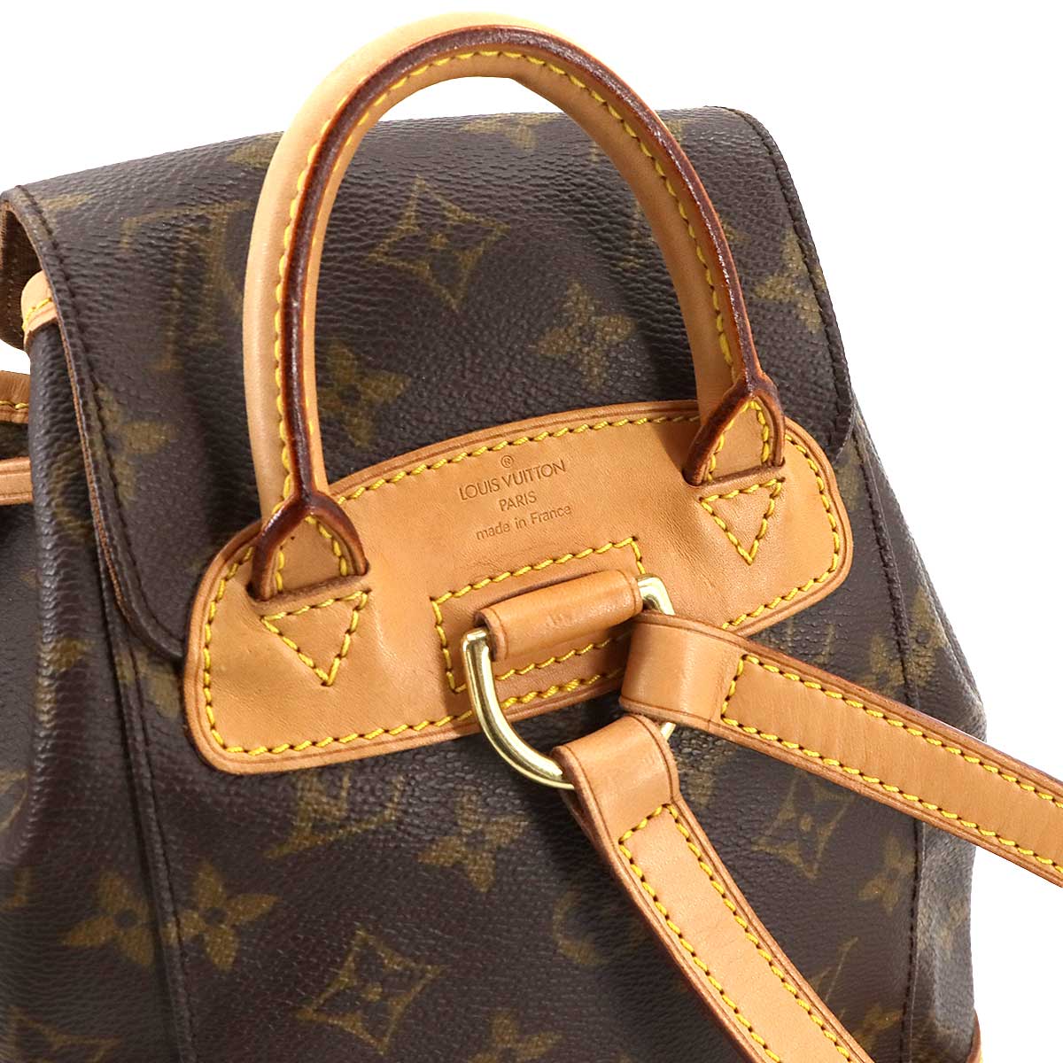 Monogram Mini Montsouris Backpack Brown M51137 Purse