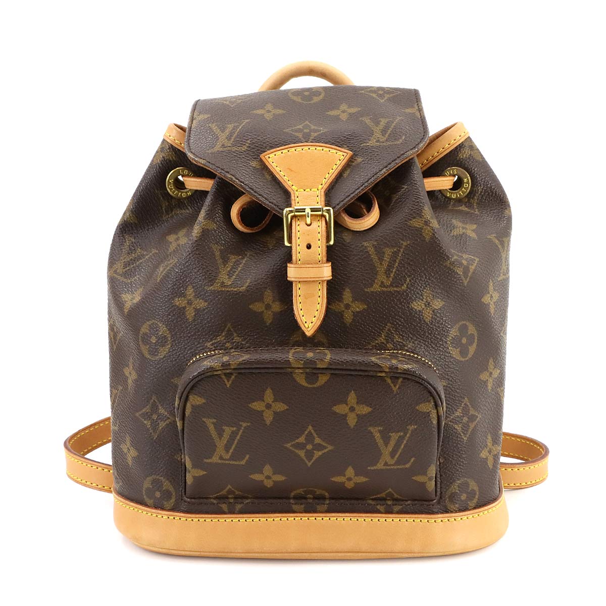 Monogram Mini Montsouris Backpack Brown M51137 Purse