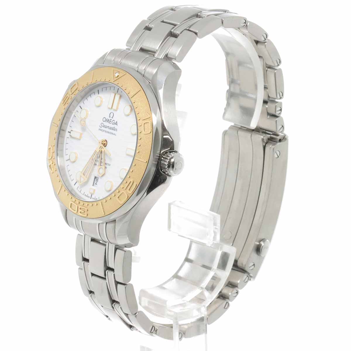 Seamaster Paris 2024 522 21 42 20 04 001 K18YG White Dial