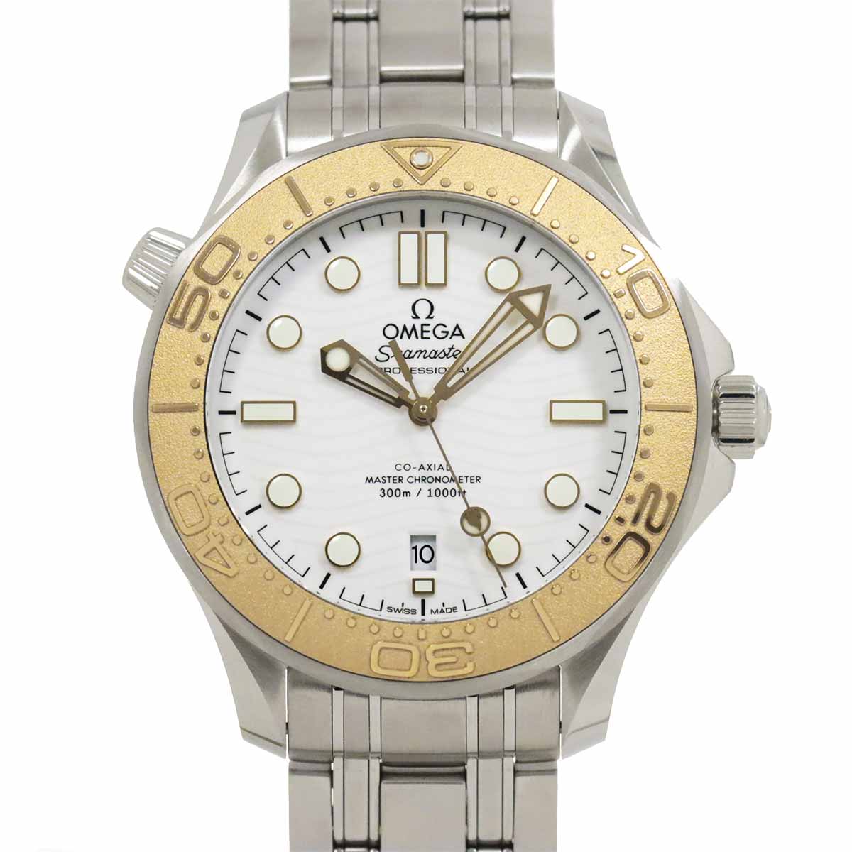 Seamaster Paris 2024 522 21 42 20 04 001 K18YG White Dial