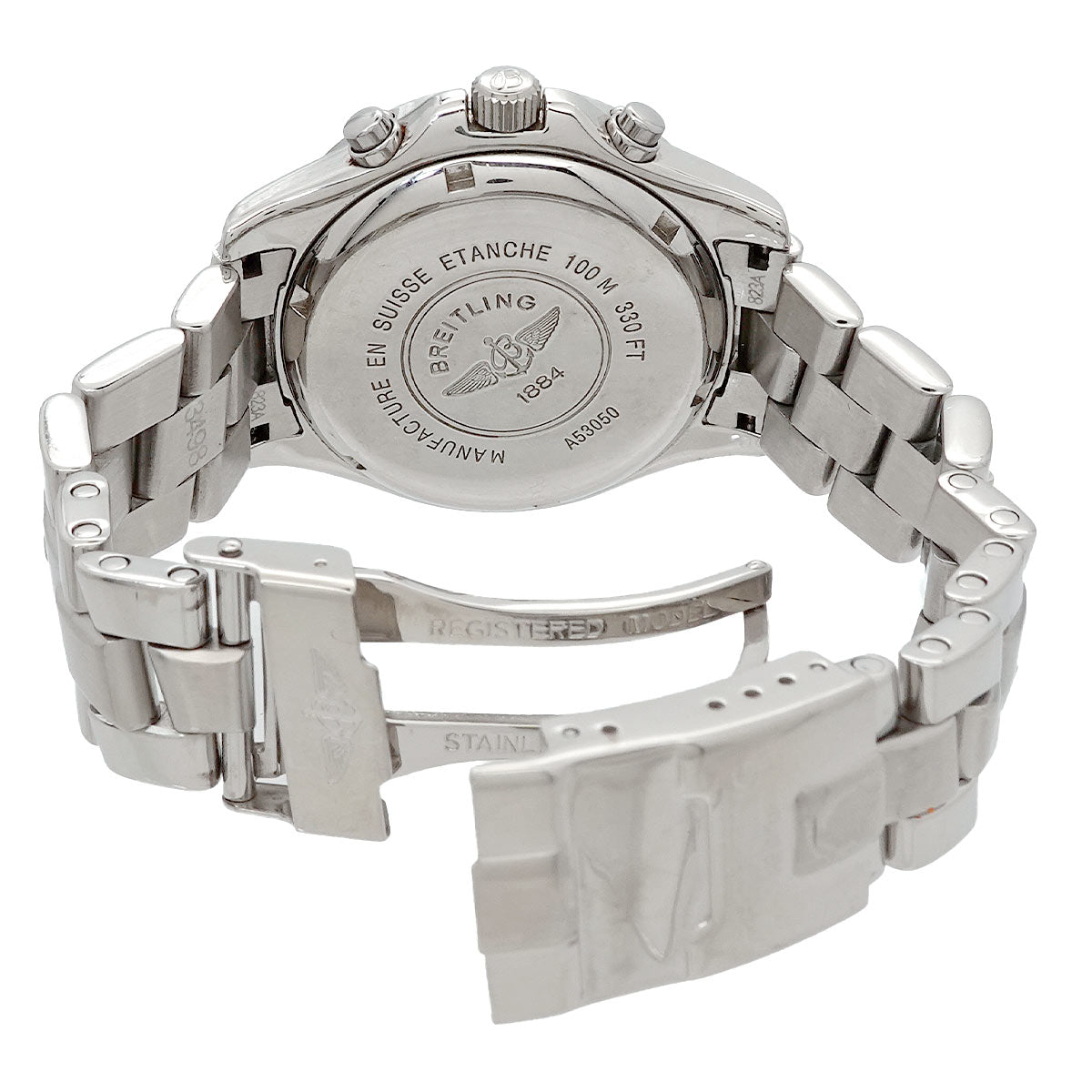 Chrono Colt A53050 Quartz Silver Blue Dial Mens Watch