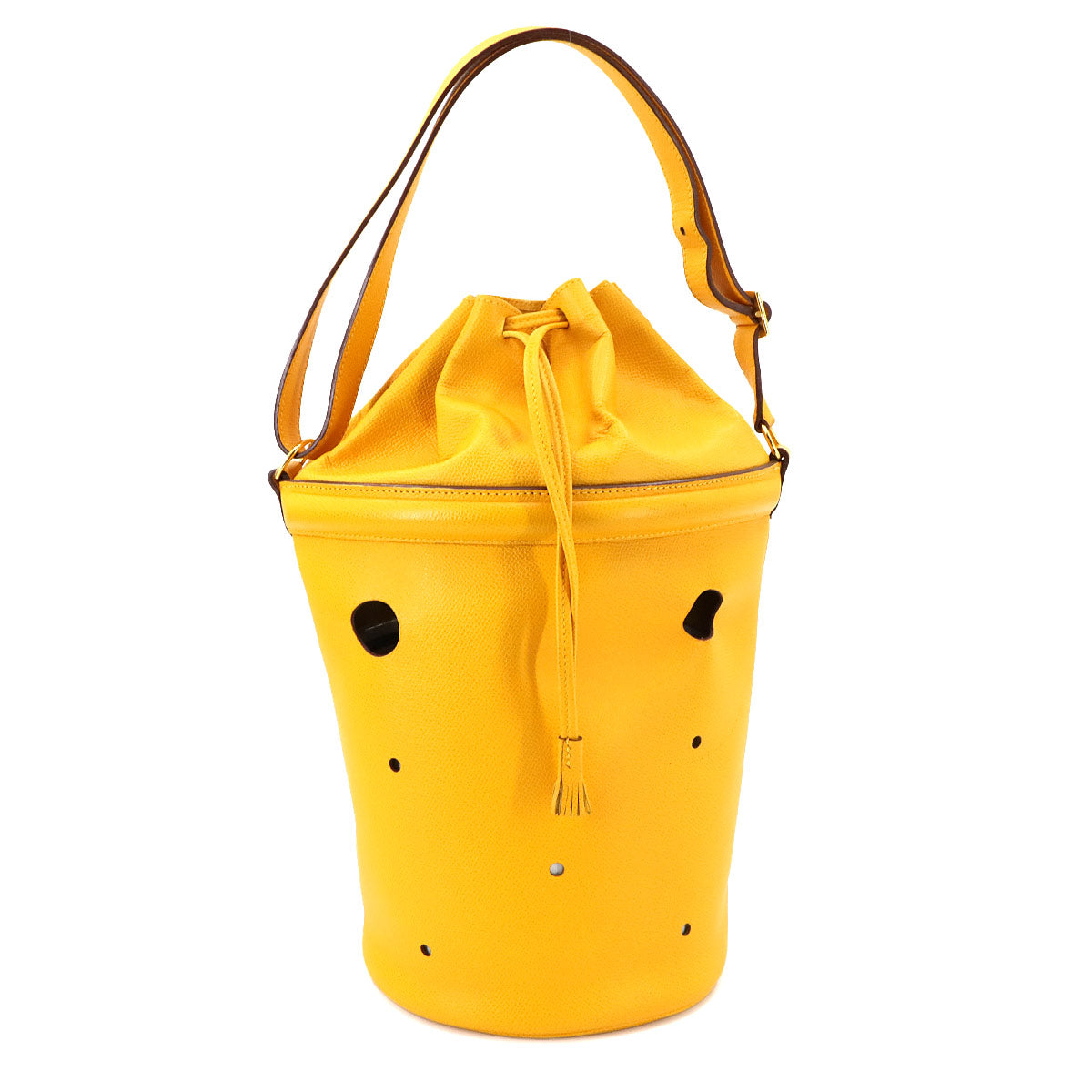 Mangeoire MM Hand Shoulder Bag Epsom Jaune Purse 90265832