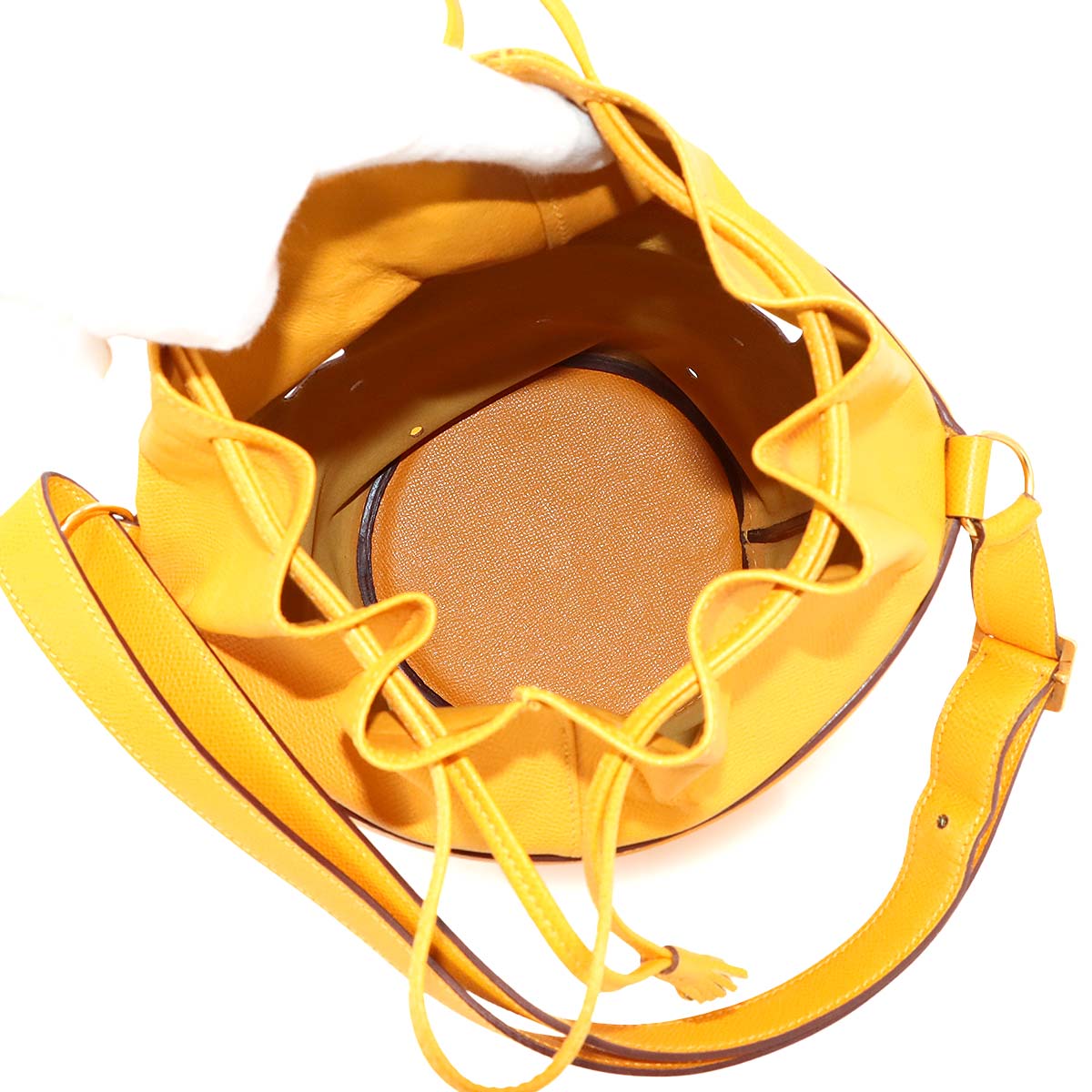 Mangeoire MM Hand Shoulder Bag Epsom Jaune Purse 90265832