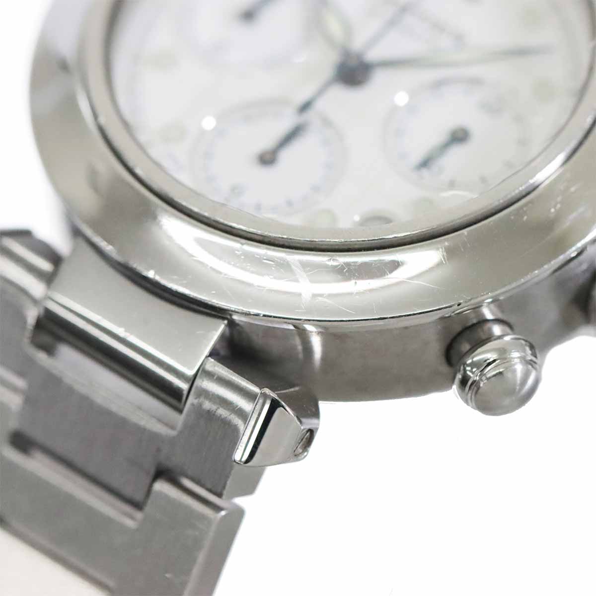 Pasha C Chronograph W31039M7 Automatic White Dial Boys Watch