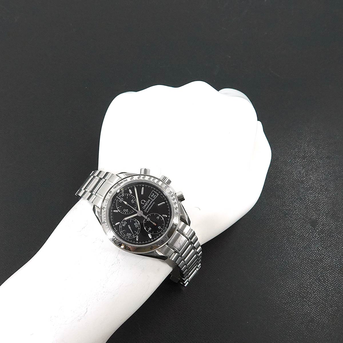 Speedmaster Date 3513.50 Chronograph Automatic Black Dial Mens