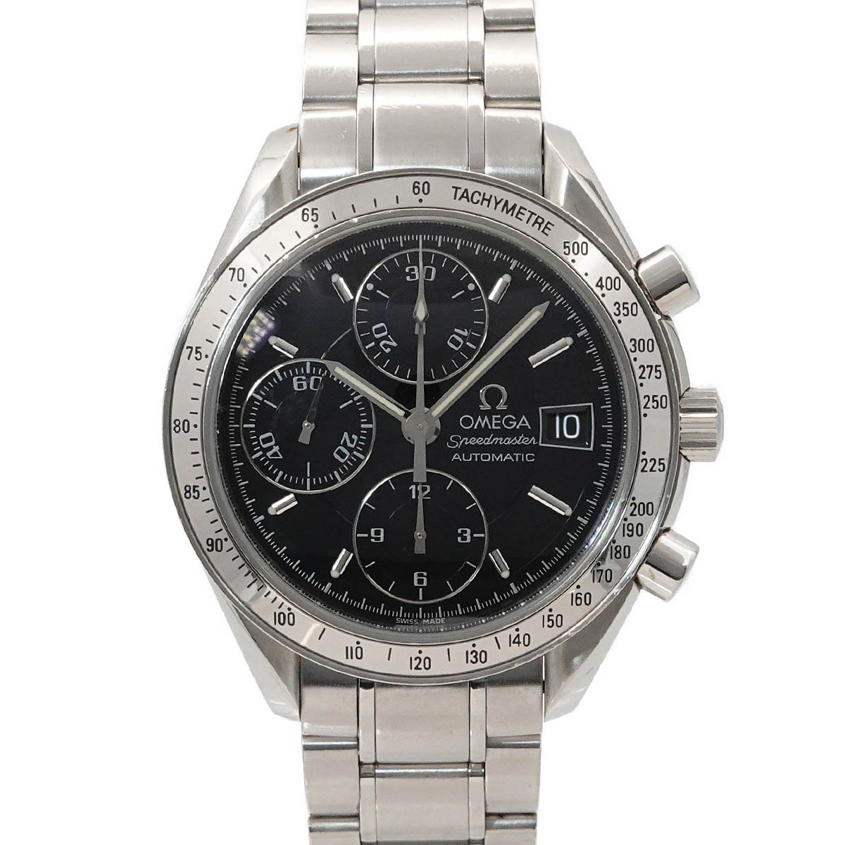 Speedmaster Date 3513.50 Chronograph Automatic Black Dial Mens