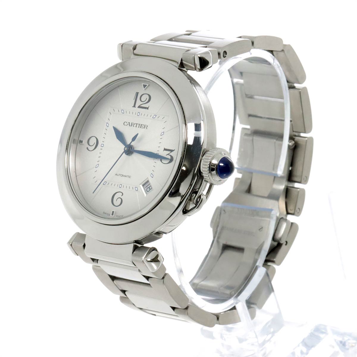 Pasha WSPA0009 Date Automatic Silver Dial Mens Watch