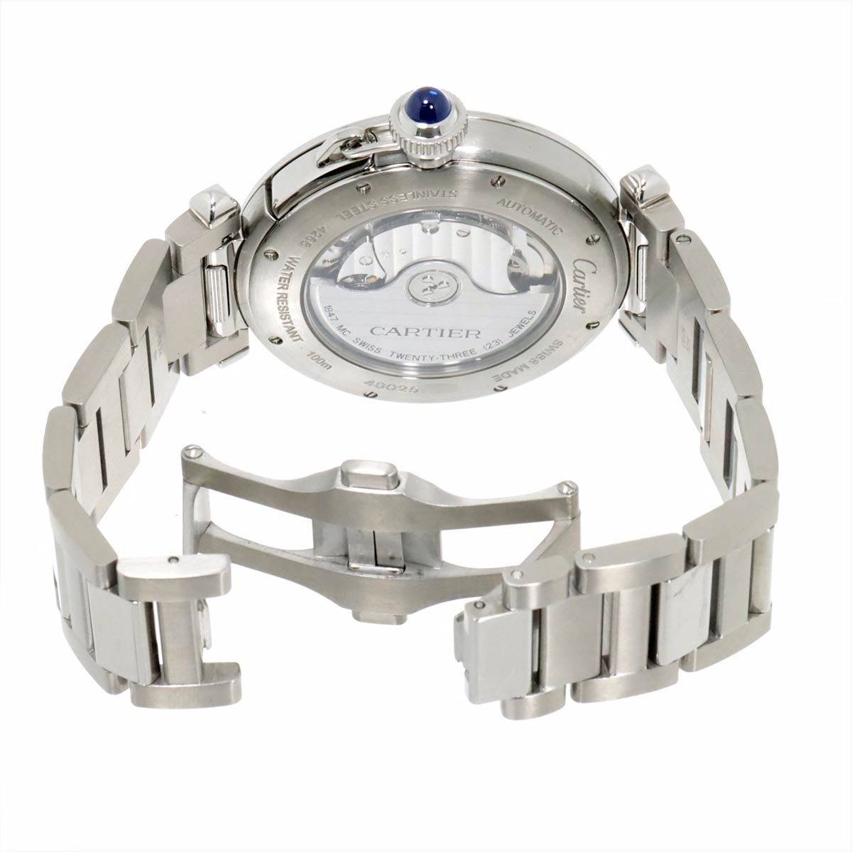 Pasha WSPA0009 Date Automatic Silver Dial Mens Watch