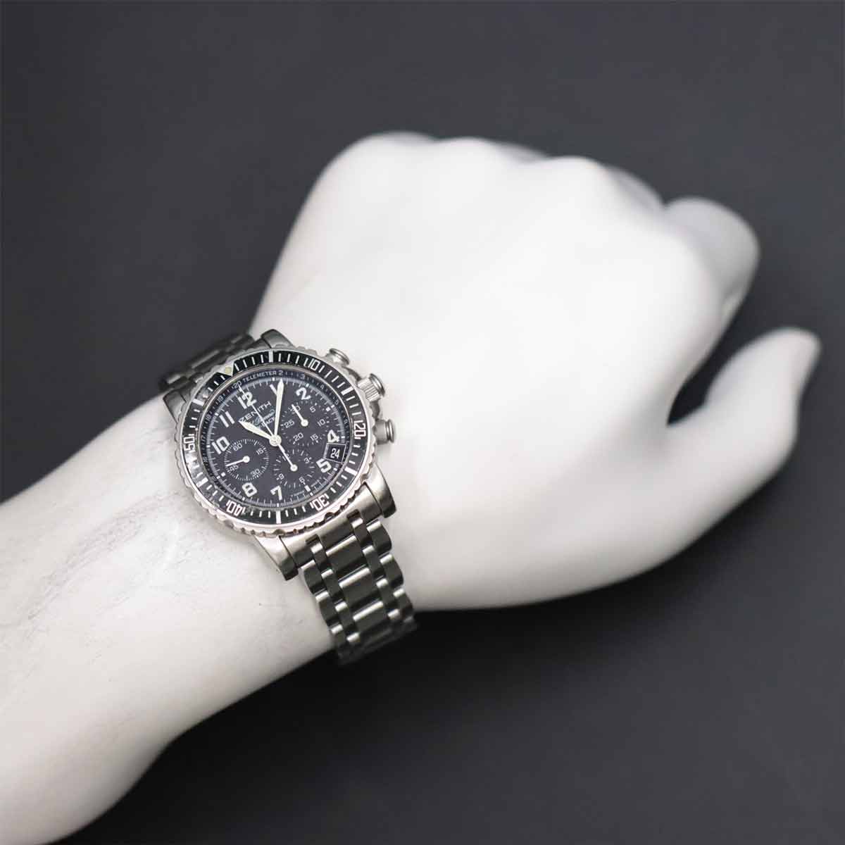 Zenith Rainbow Flyback El Primero 01 02 04 70 405 Automatic