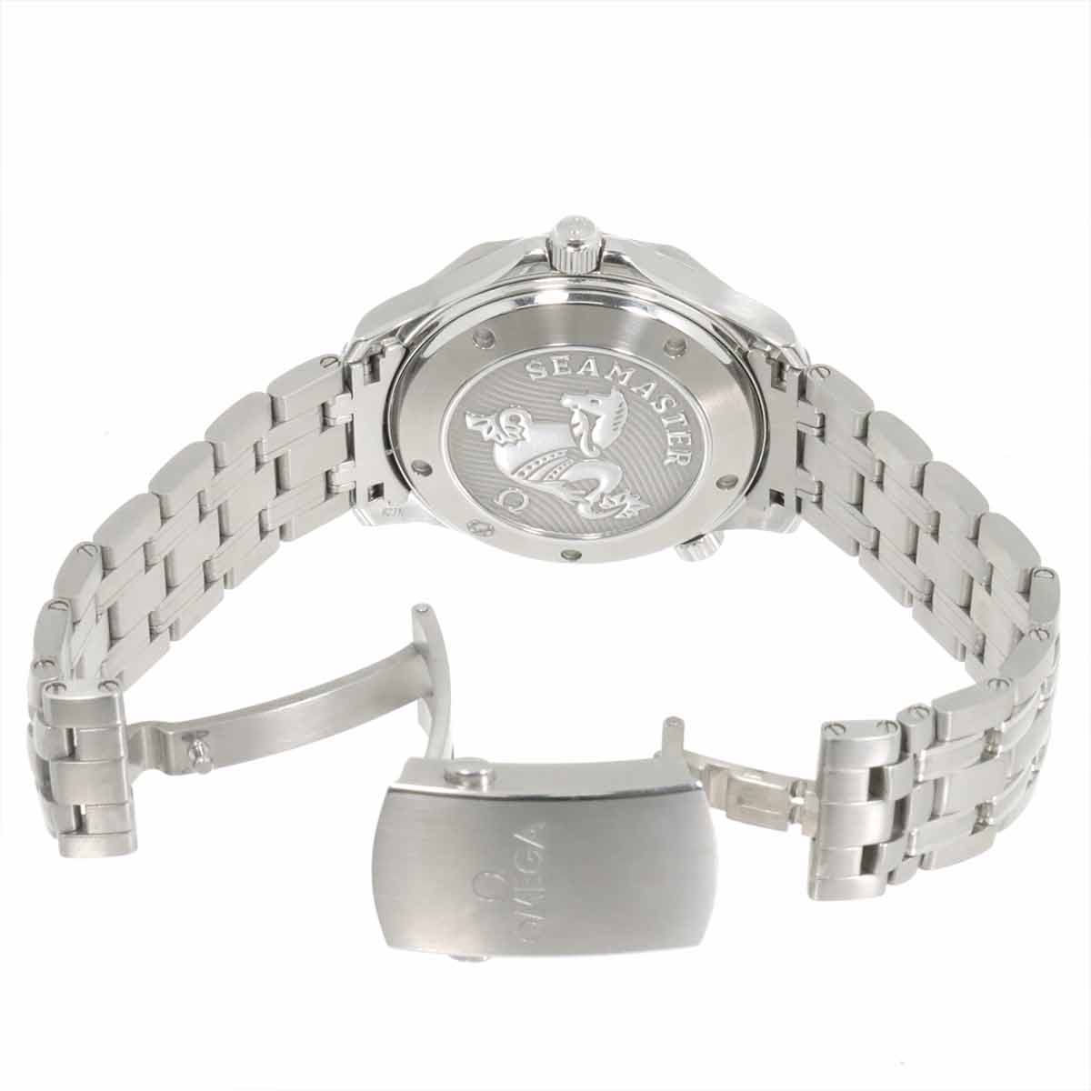 Seamaster 212 30 41 20 03 001 Co-Axial Date Blue Dial Mens