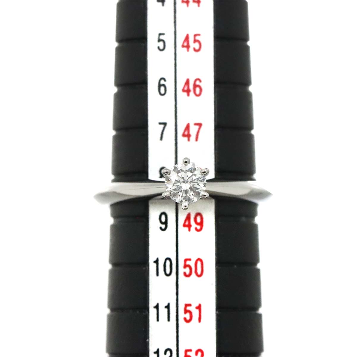 Diamond 0.27ct Ring Platinum Size4.5(US)