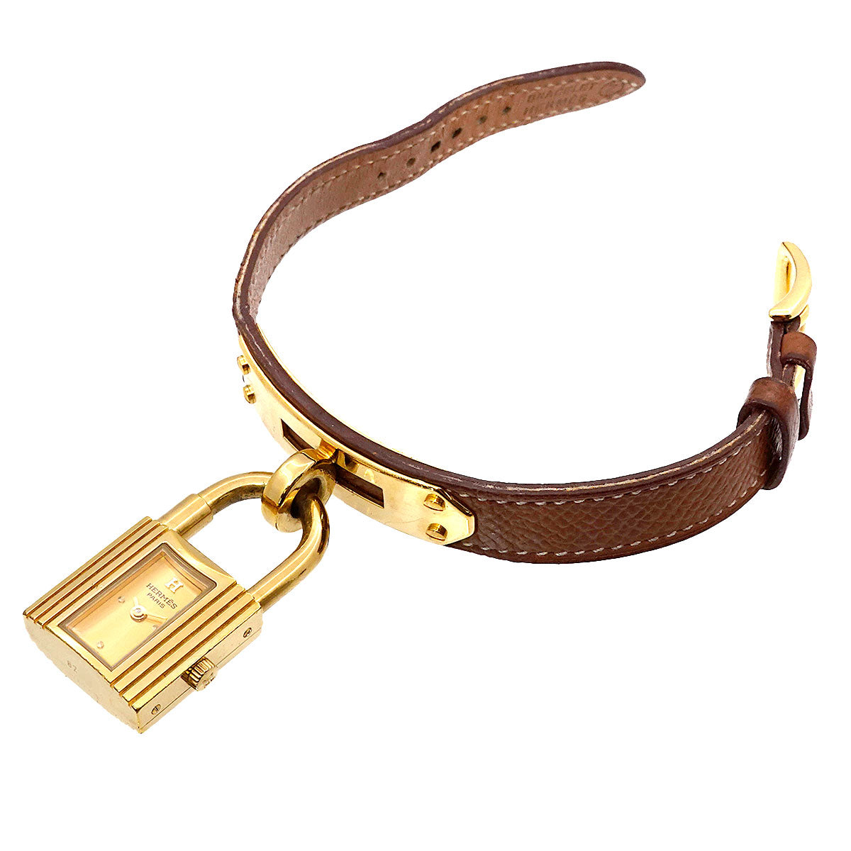 Kelly Watches Quartz Gold Dial Vintage Cadena Ladies Watch