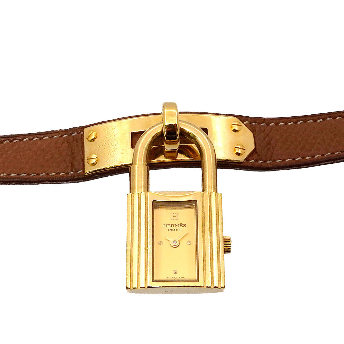 Kelly Watches Quartz Gold Dial Vintage Cadena Ladies Watch