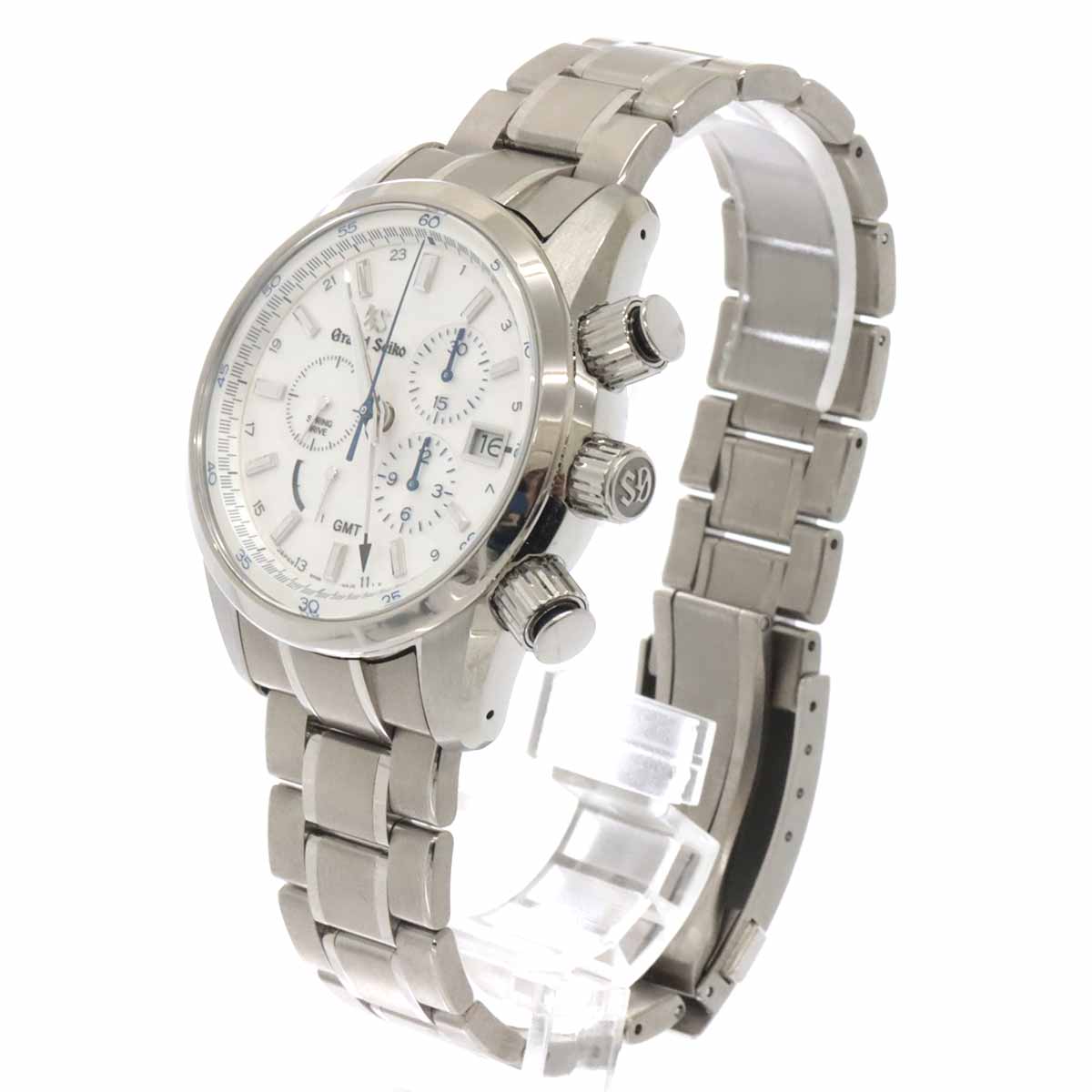 Spring Drive SBGC247 Chronograph Power Reserve Silver 90267161