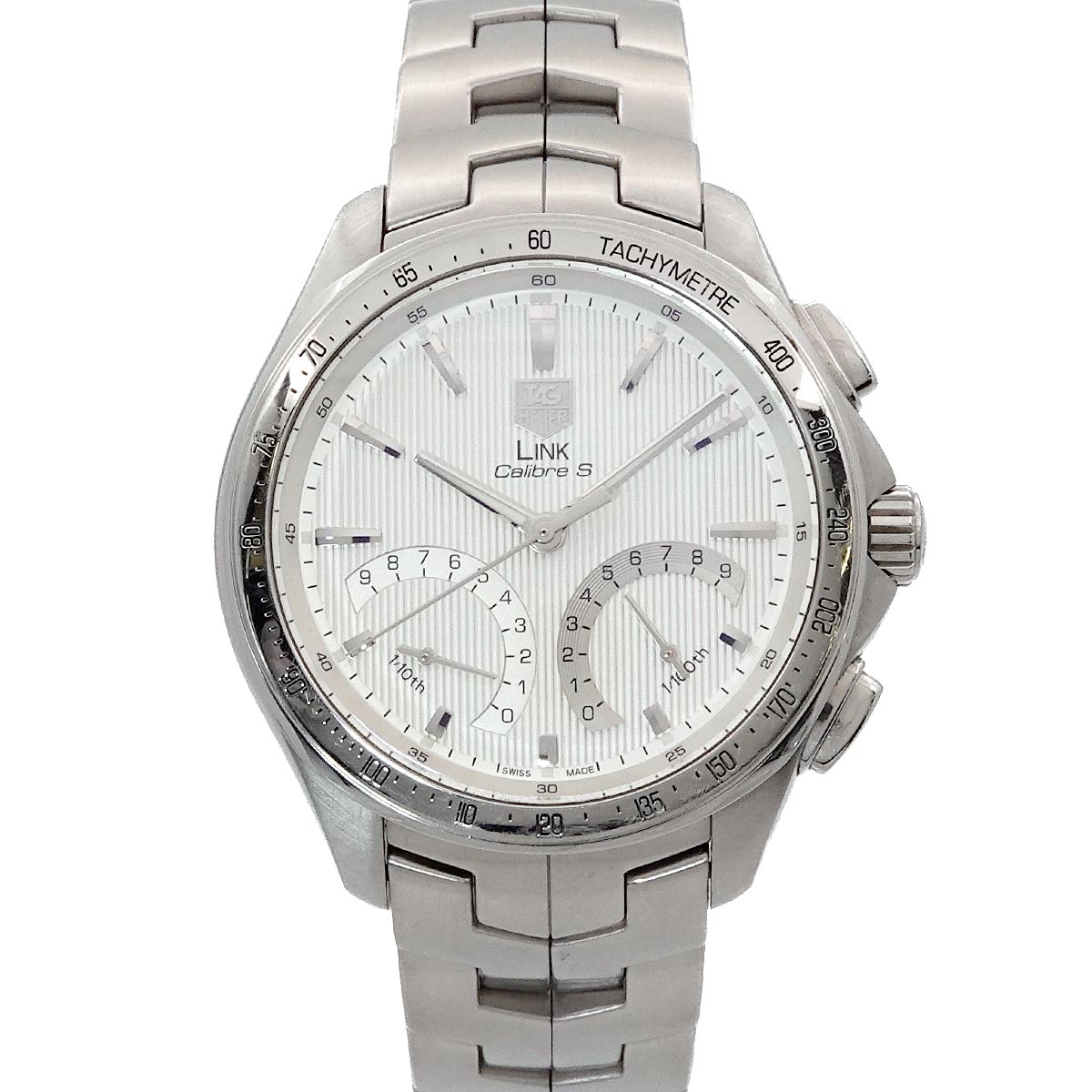 Link Caliber S CAT7011 Chronograph Quartz Silver Dial