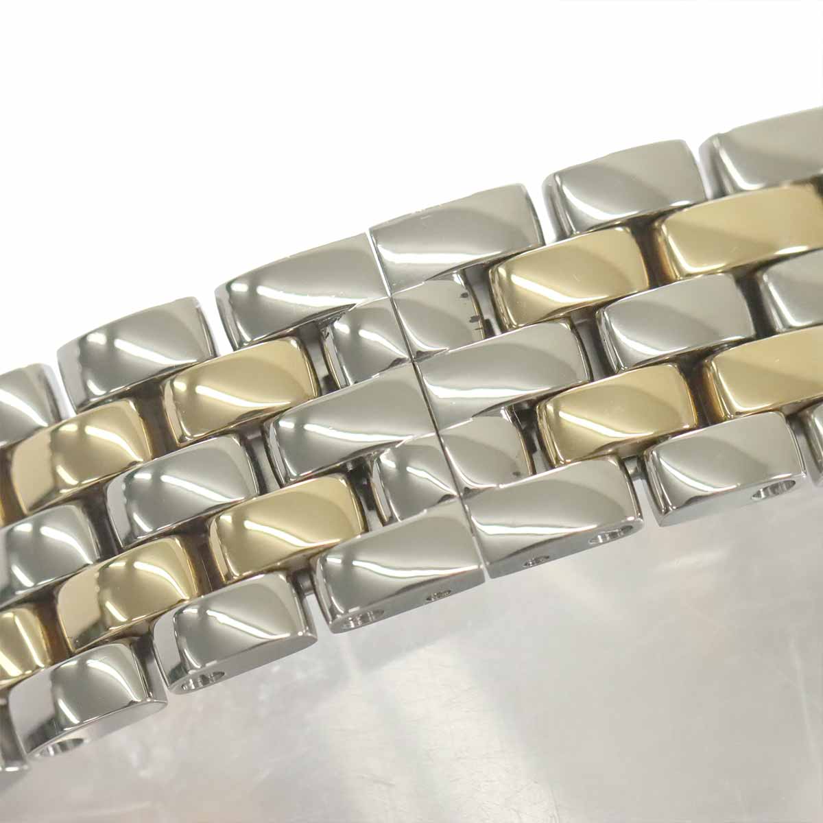 Panthere de Cartier W2PN0007 Silver Dial 750 Yellow Gold