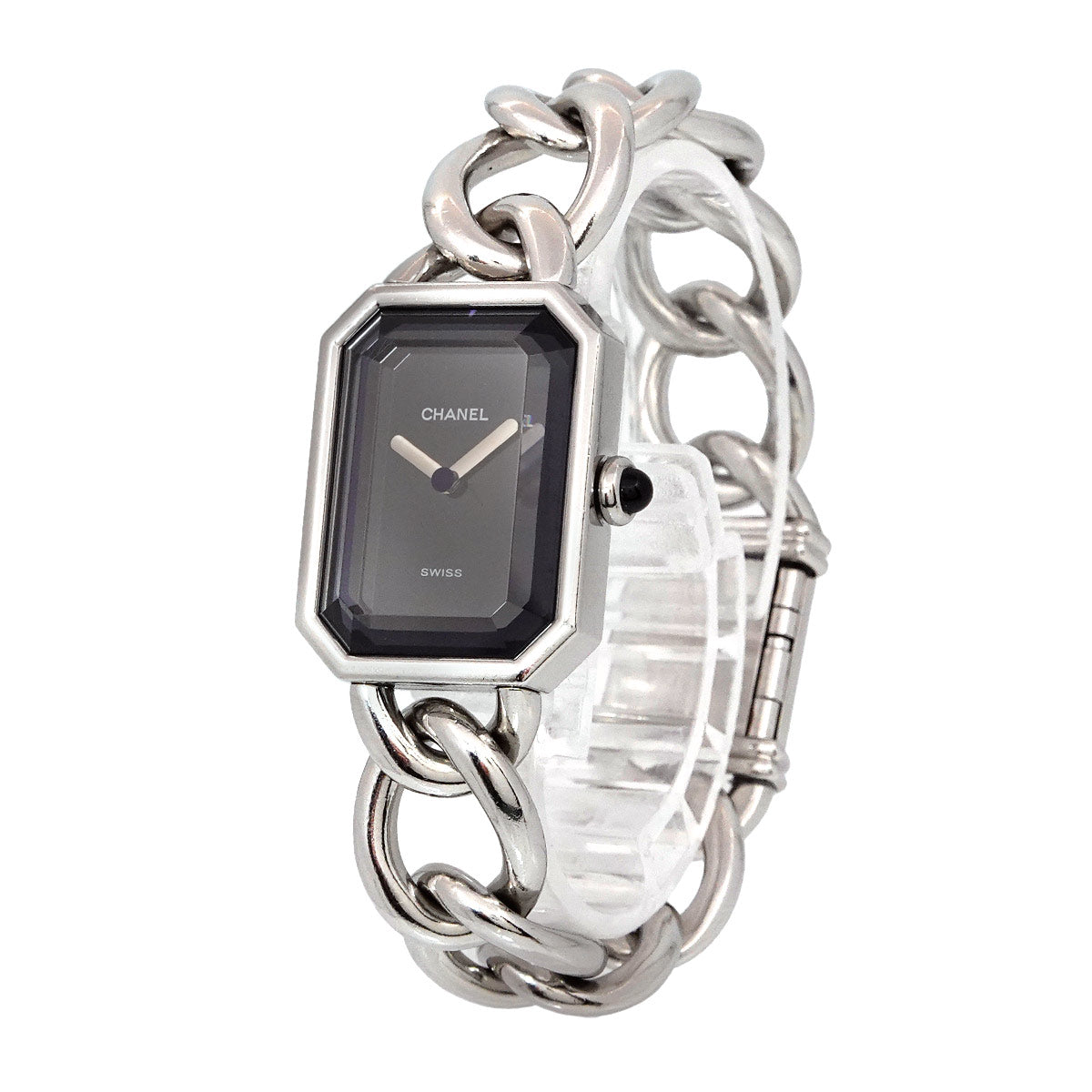 Premiere M Size H0452 Quartz Black Dial Ladies Watch