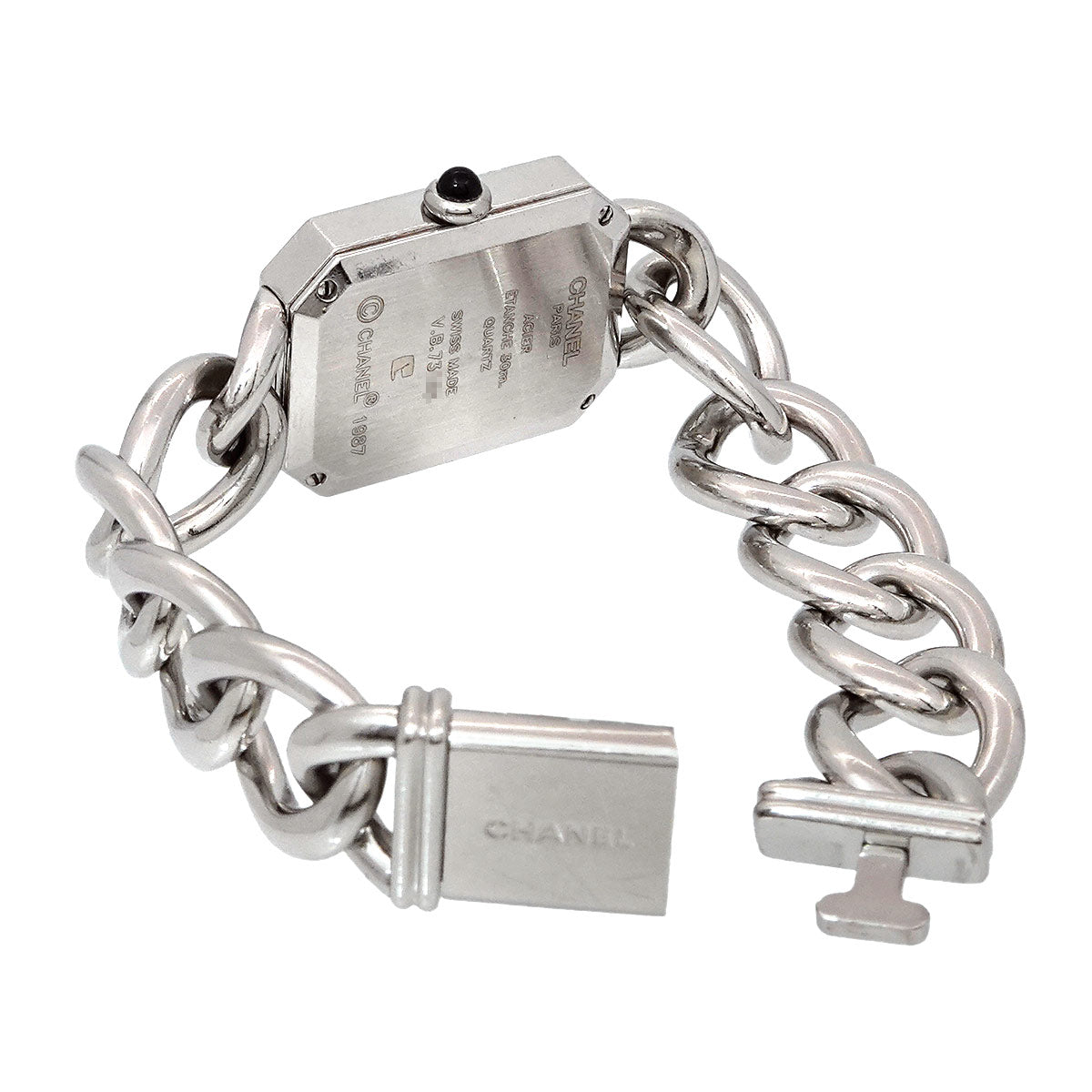 Premiere M Size H0452 Quartz Black Dial Ladies Watch