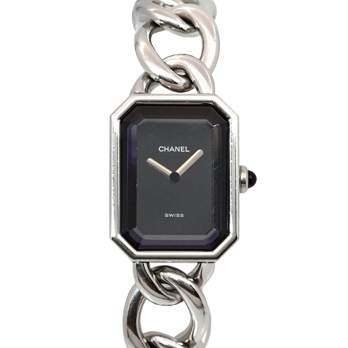 Premiere M Size H0452 Quartz Black Dial Ladies Watch