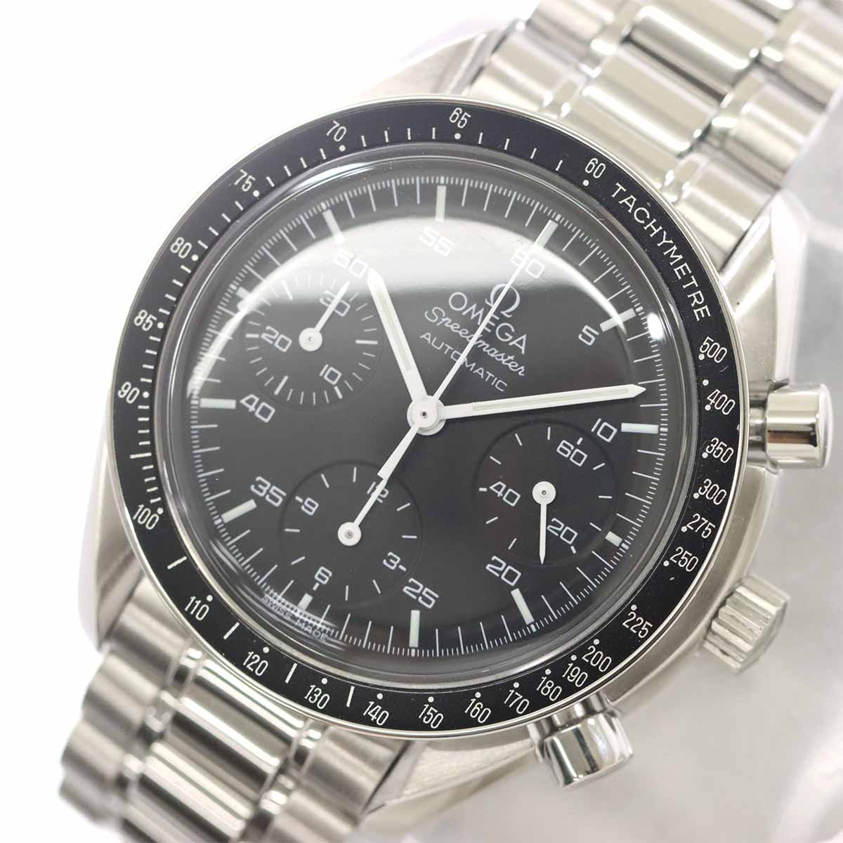 Speedmaster Chronograph 3510.50 Automatic Black Dial Mens Watch