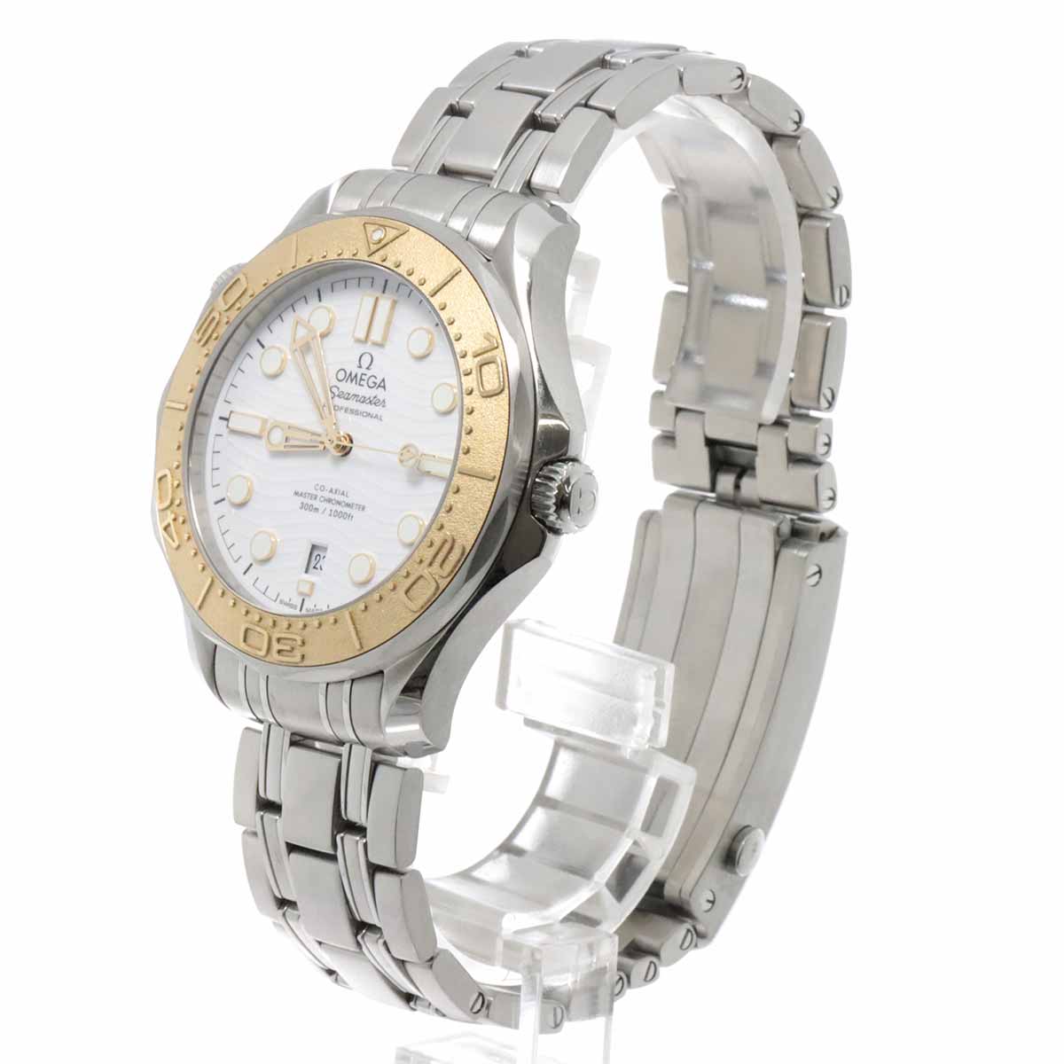 Seamaster Paris 2024 522 21 42 20 04 001 K18YG White Dial
