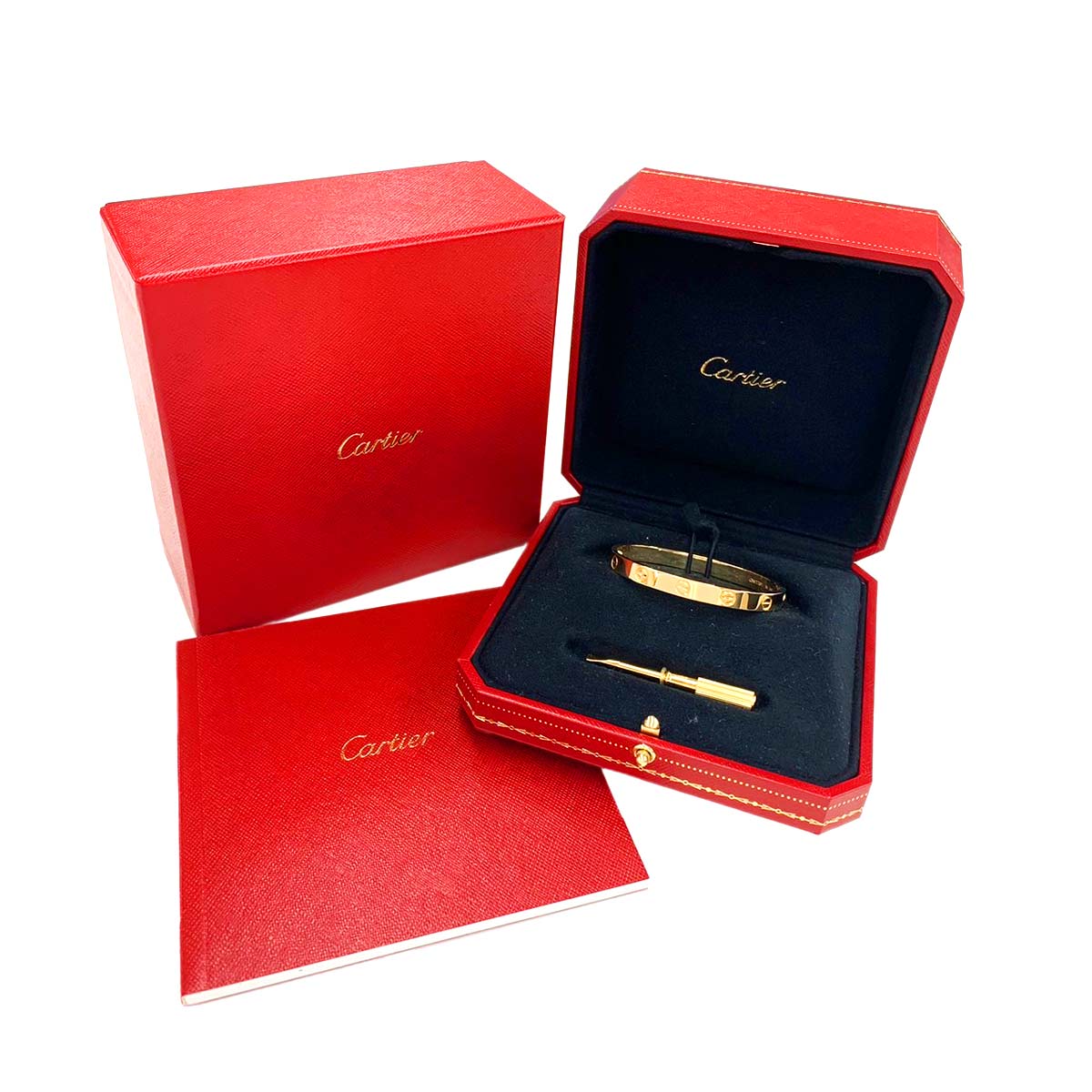 Cartier Love Bracelet 18K Yellow Gold 750 Size16