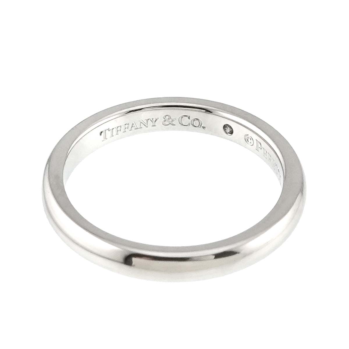 Stacking Band Ring Diamond 1P Platinum Size5-5.25(US)