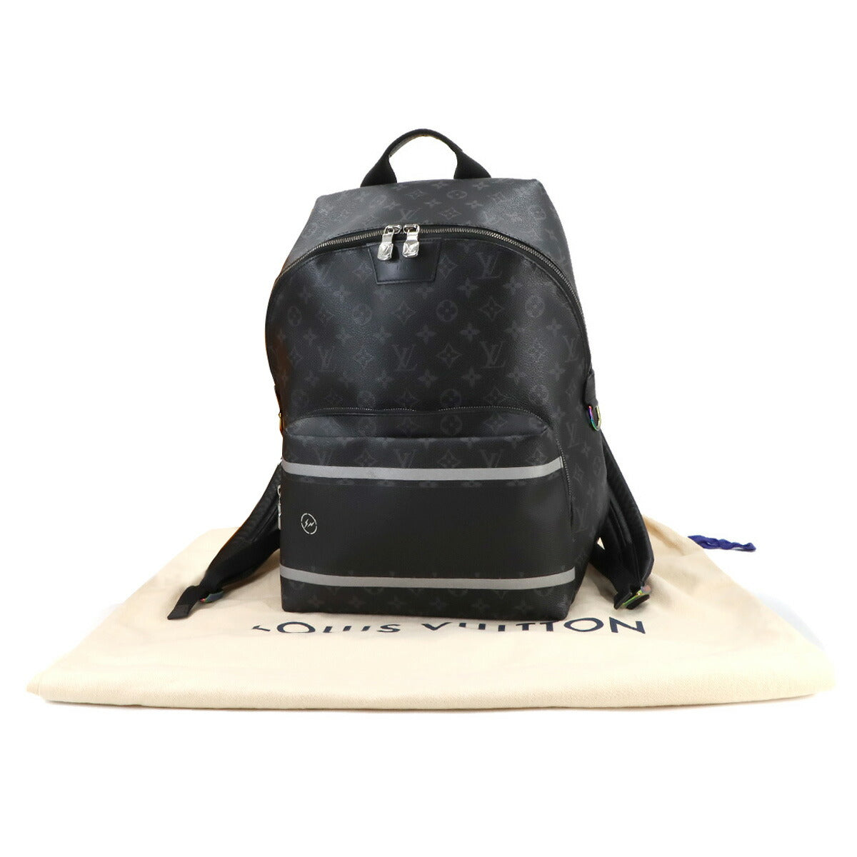 Monogram Eclipse Fragment Apollo Backpack Black M43408 90267748