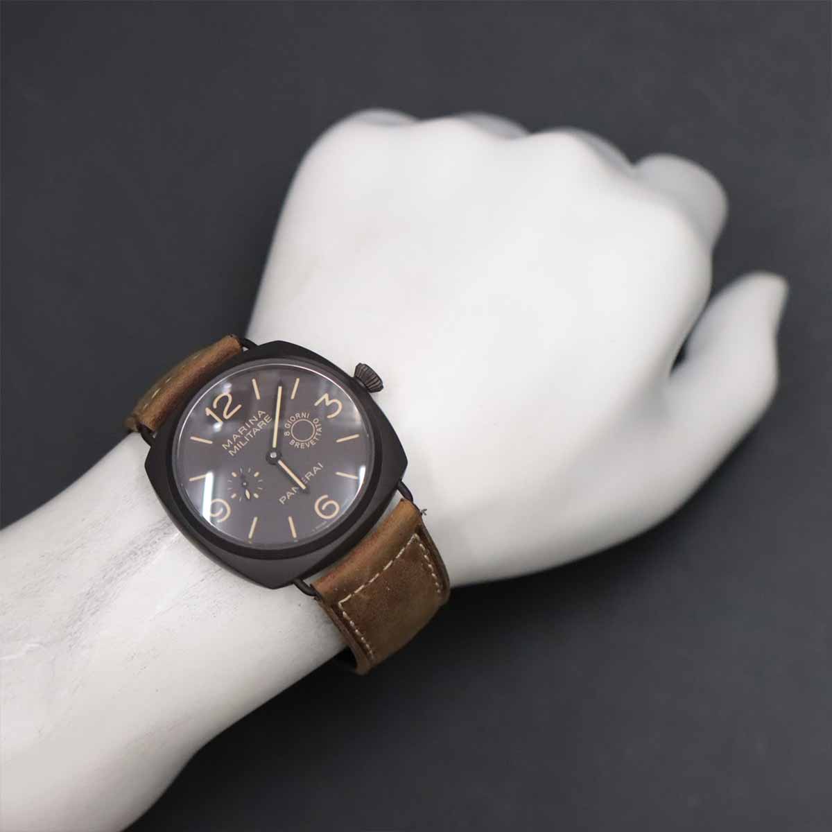 Radiomir PAM00339 Hand Winding Blawn Dial Mens Watch