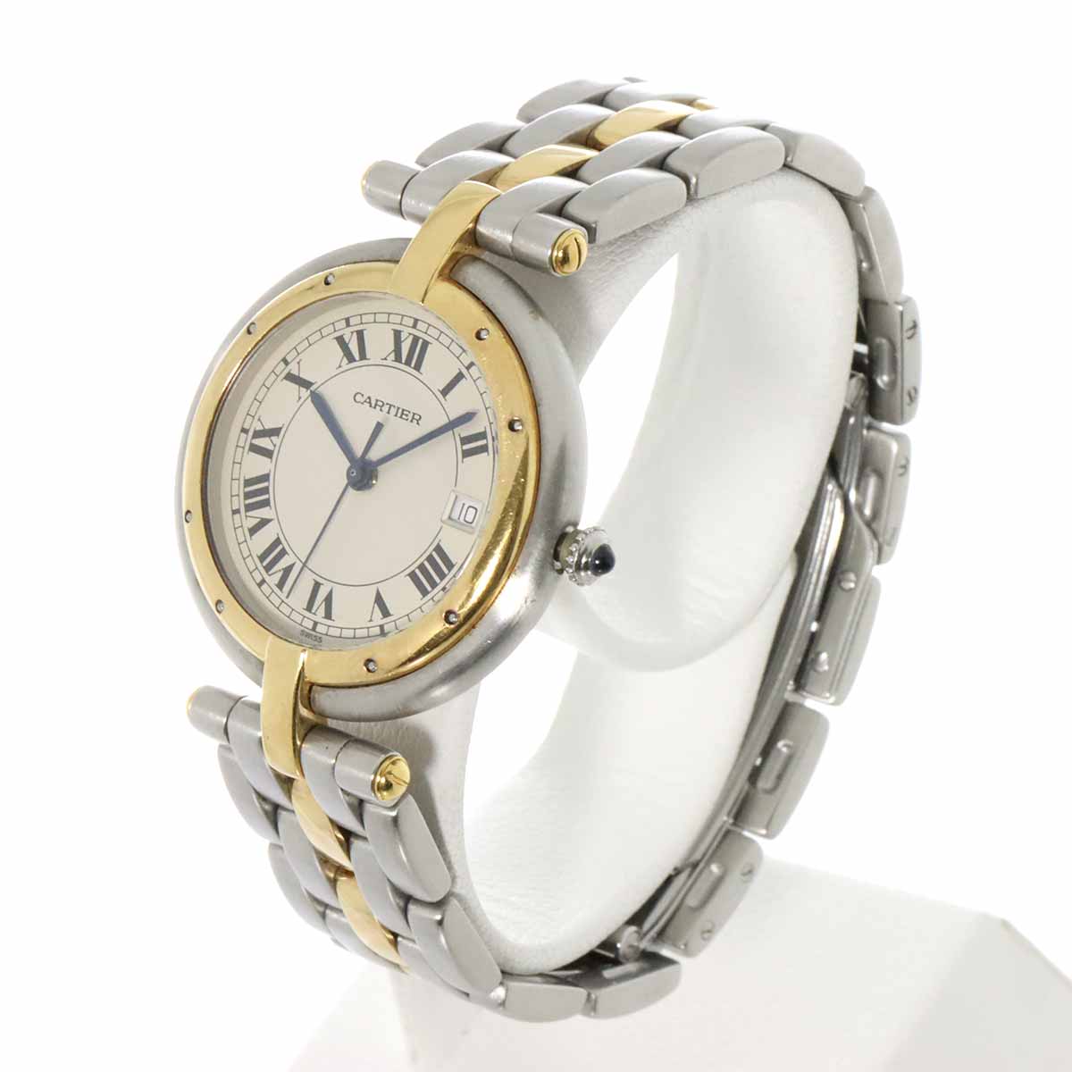 Panthere Vendome LM Quartz Cream Dial Mens Wrist Watch