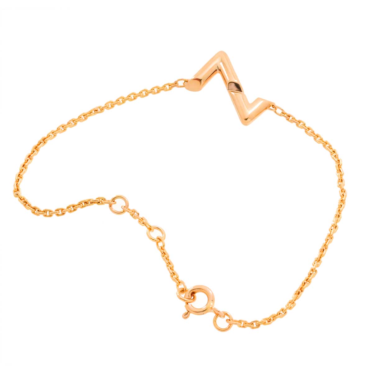 LOUIS VUITTON Upside Down Bracelet 18K Pink Gold 750