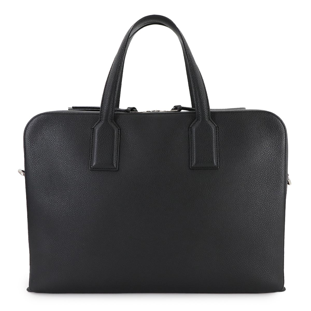 Goya Briefcase Business Shoulder Bag Leather Black